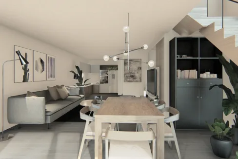 SALON-COCINA-casa-adosada-en-venta-esquivias-Toledo-2